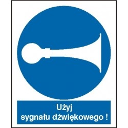 EG-tablice „Nakaz używania sygnału”