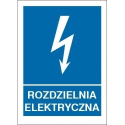 EG-tablice „Rozdzielnia elektryczna”