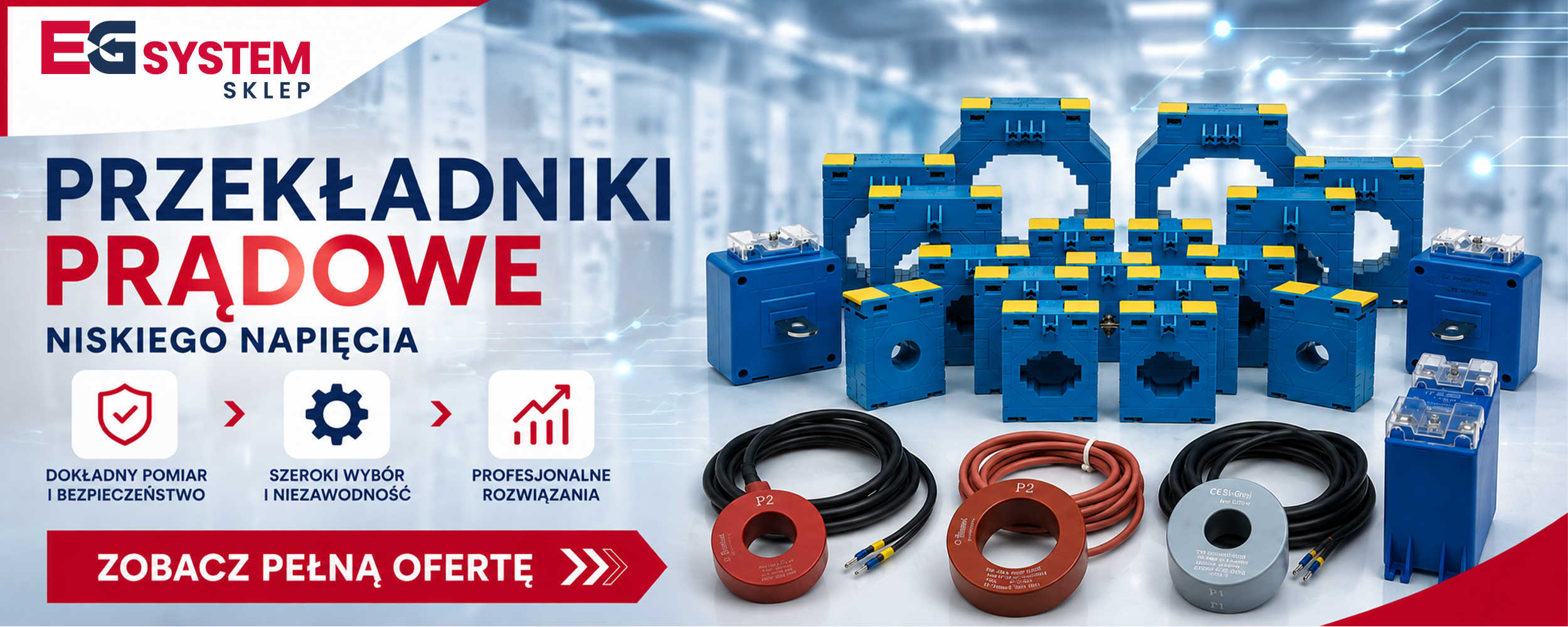 Baner przekładniki prądowe