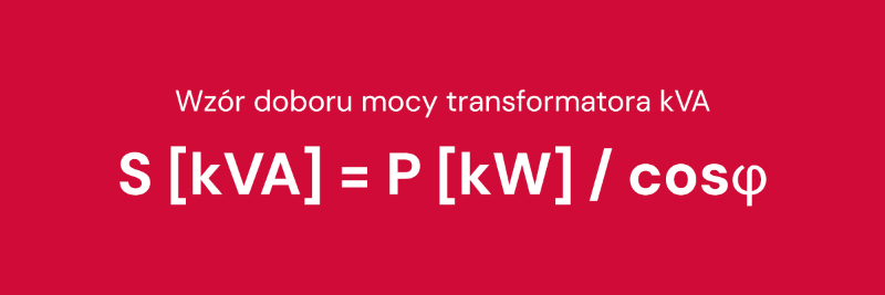 wzor doboru mocy transformatora