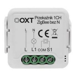 Moduł OXT mini przekaźnik 1 obw. bez N ZigBee TUYA