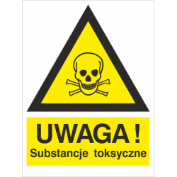 EG-tablice „Ostrzeżenie przed substancjami toksycznymi”