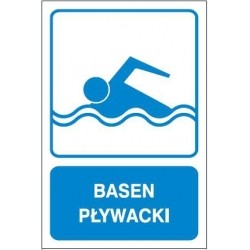 EG-tablice „Basen pływacki”