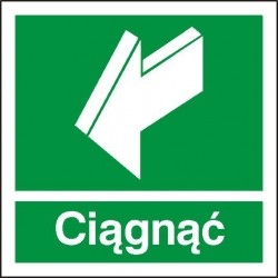 EG-tablice „Ciągnąć”