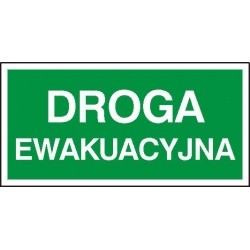 EG-tablice „Droga ewakuacyjna”