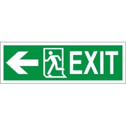 EG-tablice „Exit, w lewo”