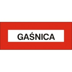 EG-tablice „Gaśnica” pozioma