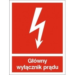 EG-tablice „Główny wyłącznik prądu”