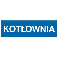 EG-tablice „Kotłownia”