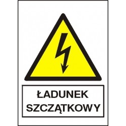 EG-tablice „Ładunek szczątkowy” pionowa