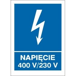 EG-tablice „Napięcie 400 V/230 V”