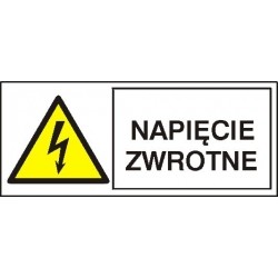 EG-tablice „Napięcie zwrotne” pozioma