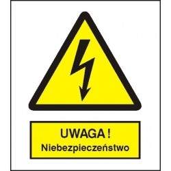 EG-tablice „Ostrzeżenie przed niebezpieczeństwem”
