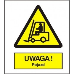 EG-tablice „Ostrzeżenie przed urządzeniami do transportu poziomego”