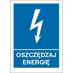 EG-tablice „Oszczędzaj energię”