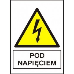 EG-tablice „Pod napięciem”