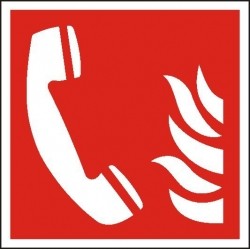 EG-tablice „Telefon alarmowania pożarowego”