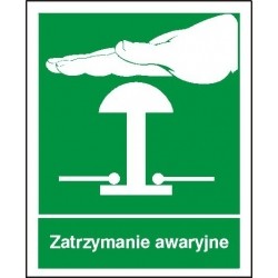 EG-tablice „Zatrzymanie awaryjne”