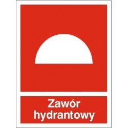 EG-tablice „Zawór hydrantowy”