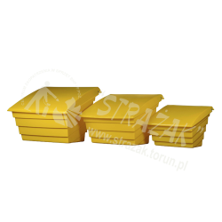 Pojemnik na sorbent / piasek / sól 180l z łopatką