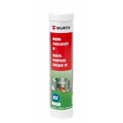 Smar w kartuszu typ 4 biały Würth 400g atest NSF