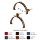 <span><b>Kolor</b>: <b>Czarny</b></span>, <span><b>Kolor słupka</b>: <b>Brązowy</b></span>