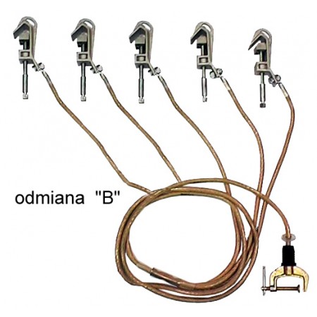 Uziemiacz do linii energetycznych i szyn prądowych