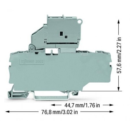 3-przewodowa złączka bezpiecznikowa 2,5 mm²