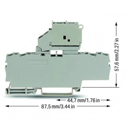 4-przewodowa złączka bezpiecznikowa 2,5 mm²