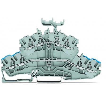 Dwupiętrowa złączka 4-przewodowa 2,5 mm² N/L