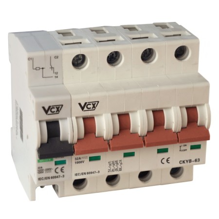 Rozłącznik izolacyjny PV 4P 32A DC