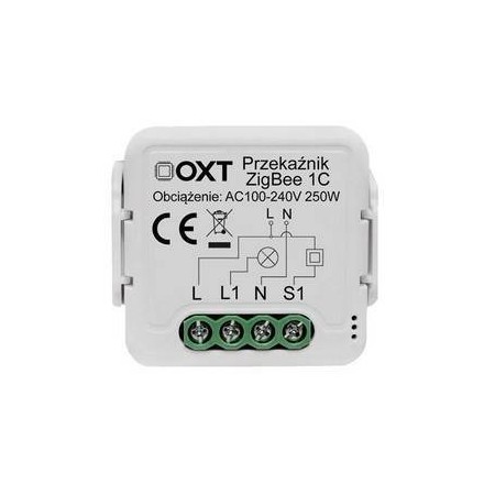 Moduł OXT mini przekaźnik 1 obwód ZigBee TUYA