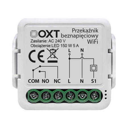 Moduł OXT mini beznapięciowy WiFi TUYA