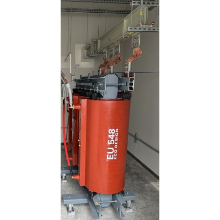 Transformator suchy żywiczny EG 800kVA 21/0.42kV Al/Al z T154