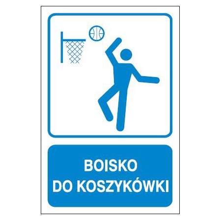 EG-tablice „Boisko do koszykówki”