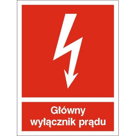 EG-tablice „Główny wyłącznik prądu”