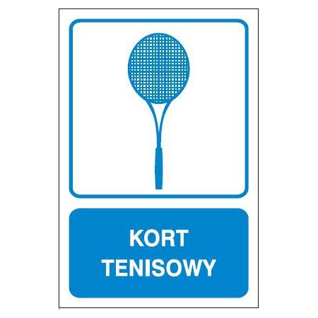 EG-tablice „Kort tenisowy”