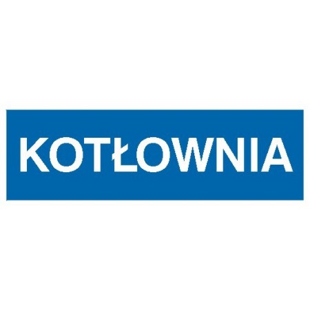 EG-tablice „Kotłownia”