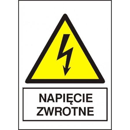 EG-tablice „Napięcie zwrotne” pionowa