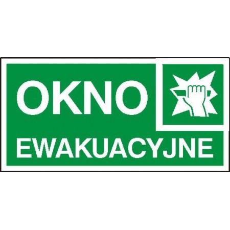 EG-tablice „Okno ewakuacyjne”