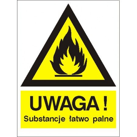 EG-tablice „Ostrzeżenie przed substancjami łatwopalnymi”