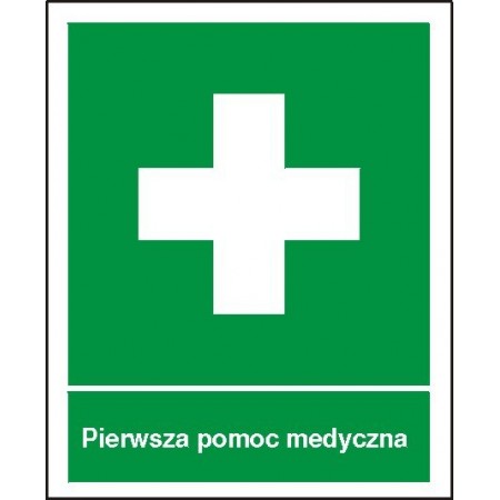 EG-tablice „Pierwsza pomoc medyczna” pionowa