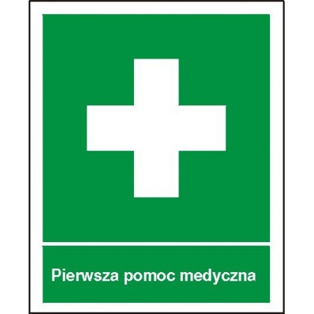 EG-tablice „Pierwsza pomoc medyczna” pionowa