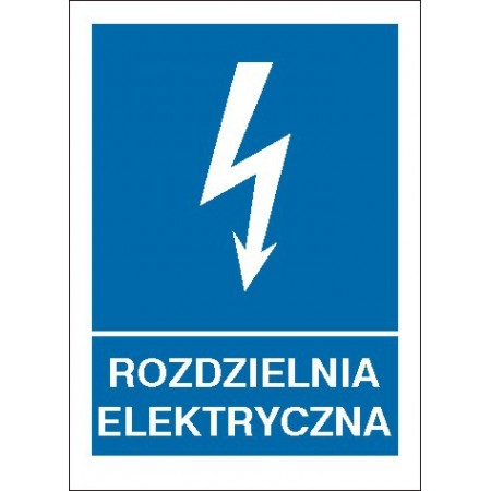 EG-tablice magnetyczna „ROZDZIELNIA ELEKTRYCZNA”