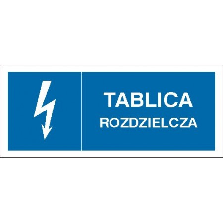 EG-tablice „Tablica rozdzielcza" pozioma