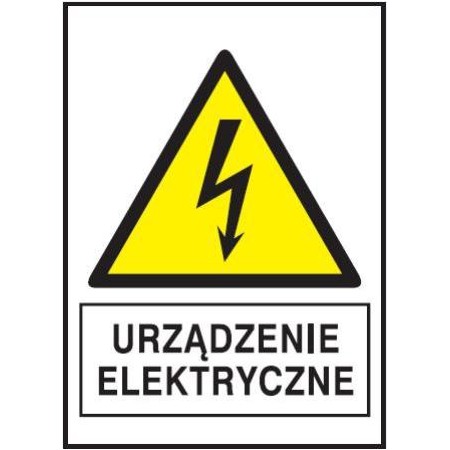 EG-tablice „Urządzenie elektryczne”