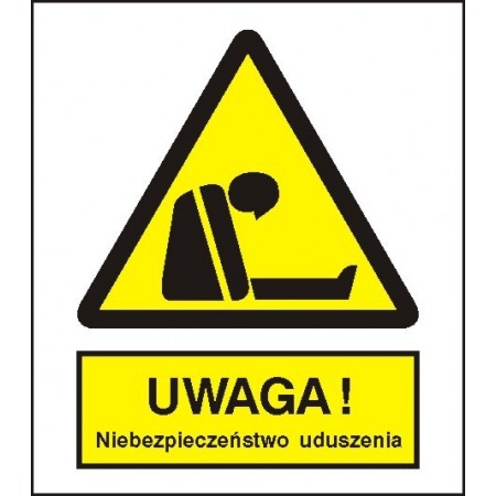 EG-tablice „Uwaga! Niebezpieczeństwo uduszenia”