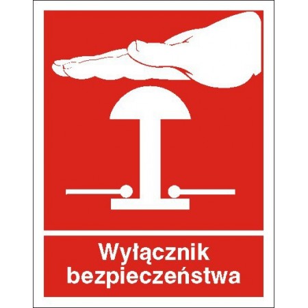 EG-tablice „Wyłącznik bezpieczeństwa”