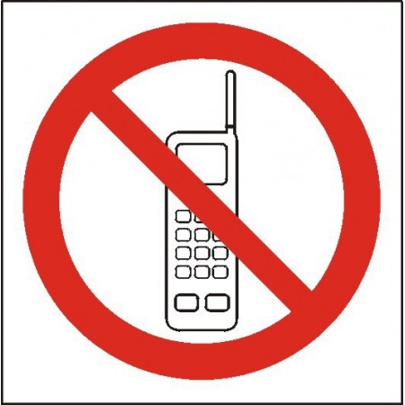 EG-tablice „Zakaz używania telefonów komórkowych”