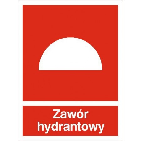 EG-tablice „Zawór hydrantowy”